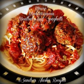 Moose Meatballs Recipe, Caribou Recipes, Moose Meatballs, Alaska Recipes, Moose Recipes, Mediterranean Meatballs, Moose Meat, Moose Meat Recipes, Alaska Salmon