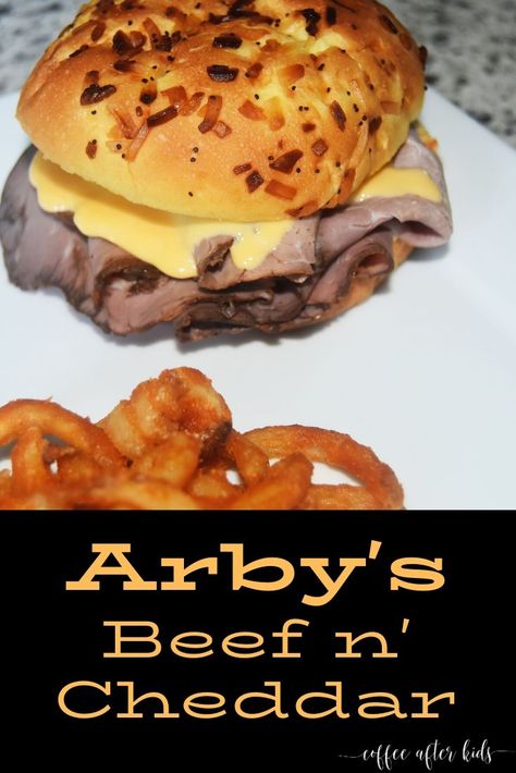 Arby's Beef And Cheddar Recipe, Arbys Beef And Cheddar, Beef And Cheddar, Roast Beef And Cheddar, Roast Beef Sandwich Recipes, Cheddar Recipes, Beef Sandwich Recipes, Roast Beef Sandwiches, Hot Sandwich