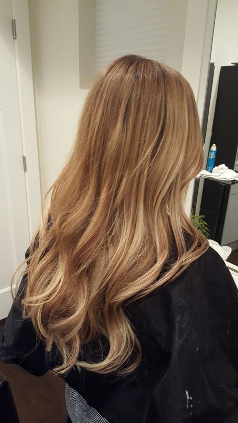 Beautiful natural color. honey blonde. golden blonde. Balyage. Babylights. Ombre. bronde Champagne Blond, Honey Hair Color, Blond Balayage, Golden Blonde Hair, Honey Blonde Hair, Dark Blonde Hair, Blonde Hair Inspiration, Honey Hair, Balayage Hair Blonde