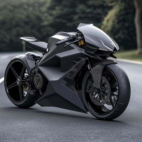 if lamborghini made a powerful motorbike superbike it would look like this, carbon fiber and matte dark grey, on the english country asphalt road --v 6  --stylize 50 Lamborghini Motorcycle, Ducati Motorcycles Sport Bikes, Futuristic Motorbike, Matte Motorcycle, Image Moto, Asphalt Road, Custom Sport Bikes, Vespa Scooter, Futuristic Motorcycle