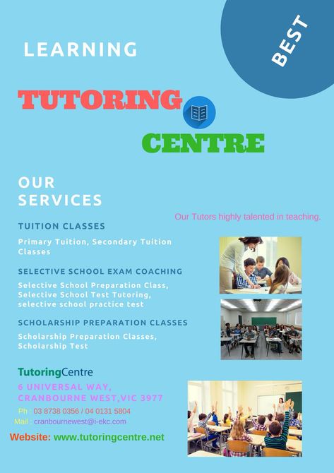 Children progress in the fundamental subjects under a professional primary Tuition centre in Cranbourne. With expert tutors they improve and excel in subject like VCE, Math and English in the secondary Tuition centre Cranbourne. Maths Tuition Poster, Home Tuition Poster, Tuition Poster, Tuition Centre, School Preparation, Tuition Classes, School Testing, Best Titles, Math Tutor