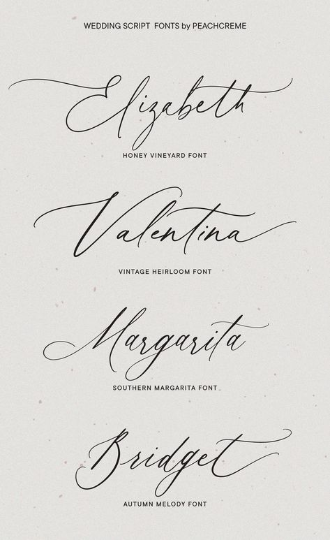 Adobe Font Pairings Wedding, Cursive Wedding Fonts, Romantic Calligraphy Fonts, Elegant Calligraphy Alphabet, Wedding Signage Fonts, Free Canva Wedding Fonts, Modern Calligraphy Font, Elegant Calligraphy Fonts, Modern Wedding Fonts