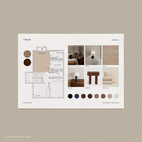 Interior Design Pitch Presentation, Process Layout Design, Interior Design Information, Interior Design Boards Layout, Mood Board Layout Ideas, Mood Boards For Interior Design, Mood Board Layout Templates, Mood Board Inspiration Interior Design, Client Brief Interior Design