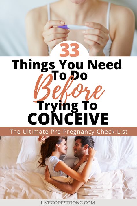 Before Trying To Conceive, Pre Pregnancy Diet, Preparing To Get Pregnant, Pregnancy Planning, Pregnancy Preparation, Planning To Get Pregnant, Getting Pregnant Tips, Healthy Pregnancy Tips, Planning Pregnancy