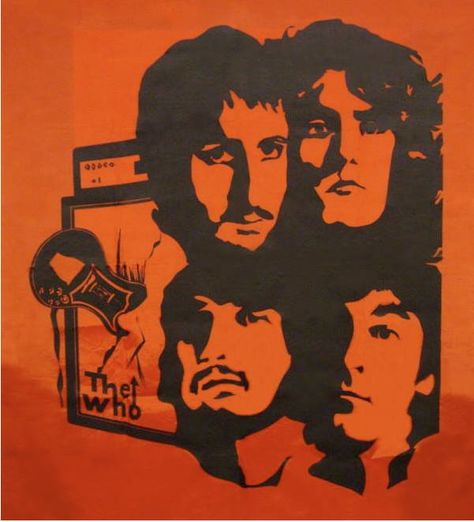 The Who Aesthetic, The Who Poster, Who Aesthetic, 60s Room, John Entwistle, Pinball Wizard, Keith Moon, Roger Daltrey, Big Nose