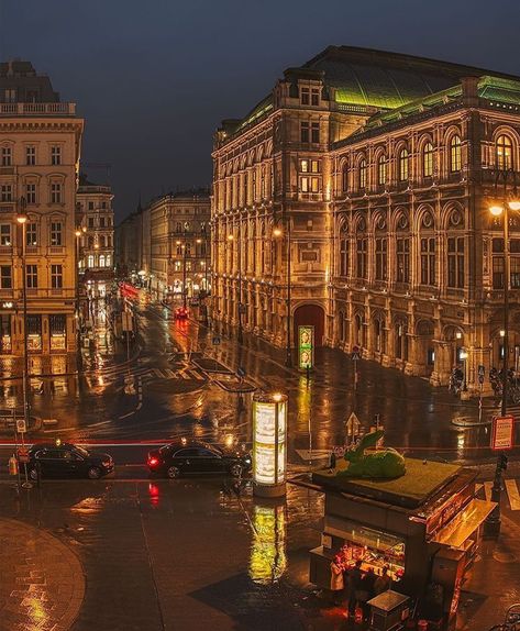 Vienna Night Aesthetic, Vienna City Aesthetic, Vienna Nightlife, Vienna Austria Aesthetic, Wien Aesthetic, Vienna At Night, Vienna Italy, Vienna Aesthetic, Travel Vienna