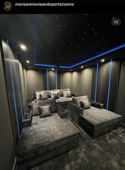 Small Home Theater Ideas, Small Movie Room, Cinema Room Design, Small Home Theater, Theatre Room Ideas, Home Theater Ideas, Home Theater Room, Small Home Theaters, Home Decor Ideas Bedroom