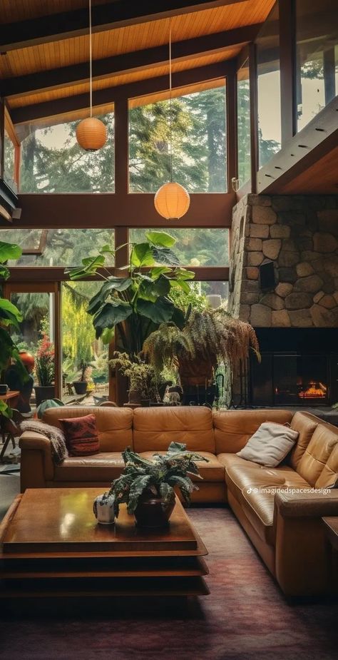 70s House, 70s Interior, 70s Home, Home Decor Ideas Living Room, Casa Vintage, Inspire Me Home Decor, Ideas Living Room, Home Decor Living Room, Aesthetic Home