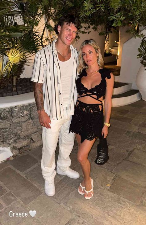 Kristin Cavallari and Boyfriend Mark Estes Take Romantic Vacation to Greece: ‘His Smile’ Greece Holiday, Mark Estes, Vacation To Greece, Cameron Mathison, Vacation In Greece, Kristen Cavallari, Tv Sport, Sports Awards, Greece Vacation