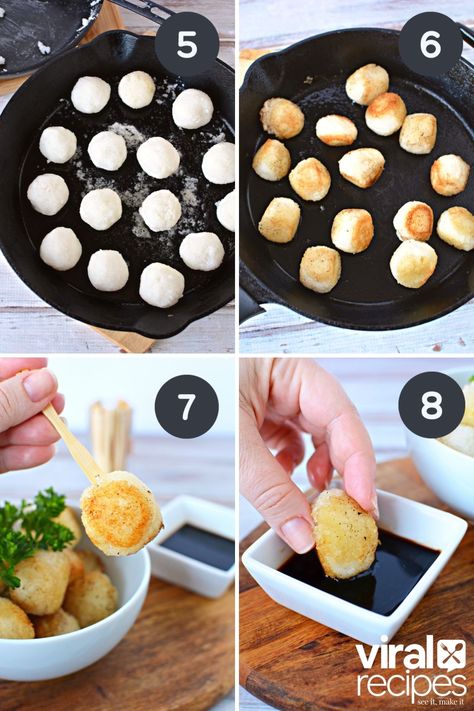 Leftover Rice Recipes Asian, White Rice Breakfast Recipes, Fried Rice Balls Asian, Easy Rice Balls, Fried Rice Ball, How To Use Leftover Rice, Basmati Rice Balls, Leftover Rice Balls Recipe, Leftover Rice Balls