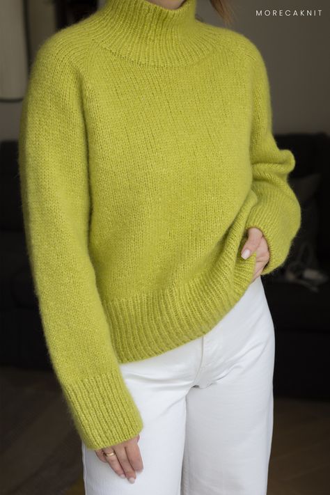 This oversized pullover boasts elongated sleeves, a protective turtleneck, and is designed using the raglan technique, ensuring a flattering fit for all body types. Crafted in soft alpaca, it's an embodiment of minimalist knitwear, perfect for those who appreciate both style and comfort. This sweater is knitted from the top down, offering a streamlined process with short rows for an impeccable fit. Explore more designs and follow our profile for updates. Pattern available via link. Knit Sweater Turtleneck, Easy Top Down Knit Sweater Pattern Free, Short Sleeve Sweater Pattern, Turtleneck Knitting Pattern, Raglan Sweater Knitting Pattern, Minimalist Knitwear, Oversize Sweater Knitting Pattern, Diy Cardigan, Raglan Knit