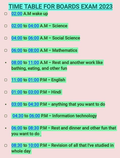 Timetable For Board Exam, Tips For Board Exams, Class 10 Boards Preparation, Study Schedule For Class 10, 10 Class Study Tips, Study Time Table For Class 10, Timetable For Class 10, Time Table For Exam, Class 10 Study Timetable