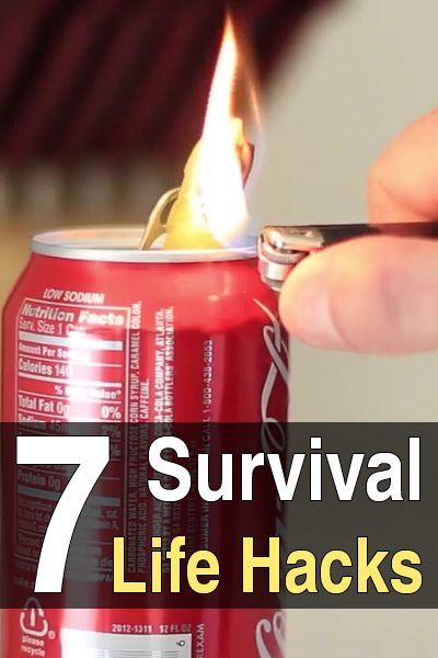 Survival Hacks, Camping Hacks Diy, Survival Skills Life Hacks, Survival Supplies, Emergency Preparation, Survival Life Hacks, Survival Techniques, Urban Survival, Survival Life