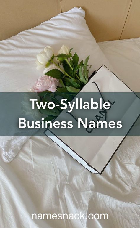 20 clever two-syllable name ideas for your business. Online Business Name Ideas, Llc Name Ideas, Brand Name Ideas Creative, New Business Names, Design Company Names, Unique Business Names, Shop Name Ideas, Group Names Ideas, Business Name Ideas