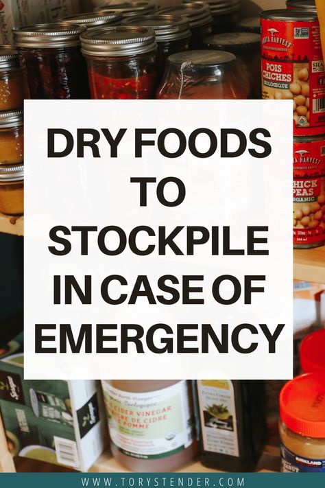 How To Begin Food Storage, Survival Prepping For Beginners, How To Can Food For Beginners, Foods To Stockpile, Emergency Preparedness Checklist, Storm Prep, Emergency Preparedness Items, Emergency Preparedness Food Storage, Best Survival Food