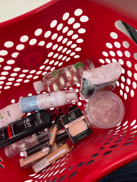 Retail Therapy Aesthetic, Shopping Is My Therapy, Selfcare Shopping, Bath And Body Works Store Aesthetic, Girl Therapy Pink, Target Shopping, Slincare Girl Aesthetic, Target Haul, Makeup Drawer Organization