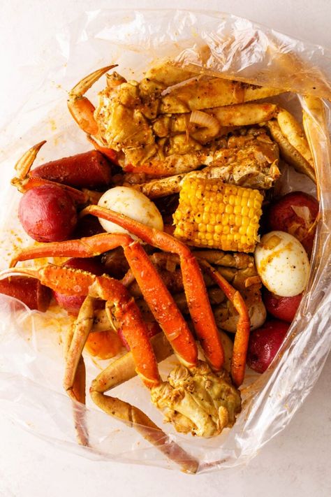 Louisiana Seafood Boil Recipe with Cajun Butter Sauce - Cooks with Soul Cajun Butter Sauce, Seafood Boil Recipe, Cajun Boil, Cajun Seafood Boil, Seafood Sandwiches, Cajun Butter, Louisiana Seafood, Cajun Seafood, Country Boil