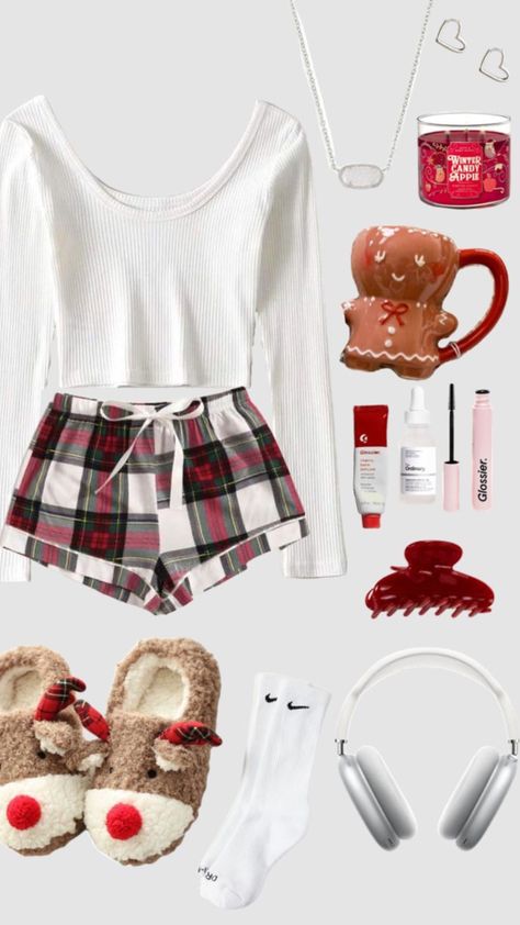 Preppy Christmas Outfit, Cozy Christmas Outfit, Christmas Outfit Inspiration, Christmas Outfit Ideas, Cute Christmas Outfits, Xmas Outfits, Casual Preppy Outfits, Trendy Outfits For Teens, Cute Lazy Day Outfits