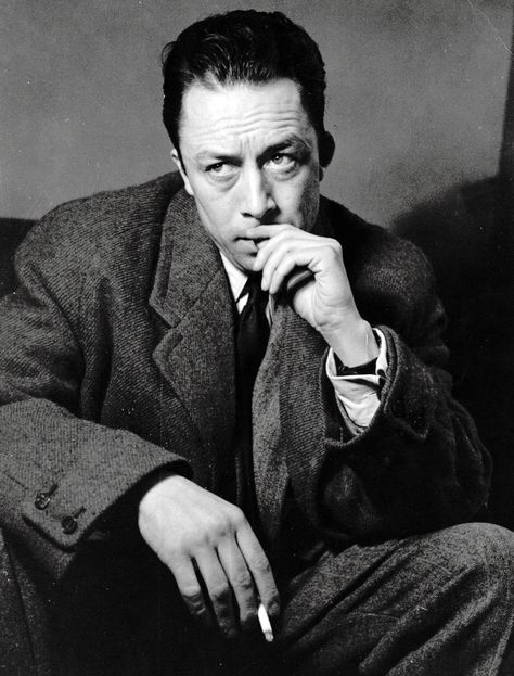 Black, Albert Camus, White Photo, A Man, Black And White, White