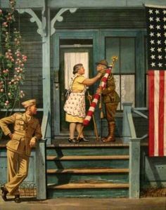 Norman Rockwell Norman Rockwell Prints, Norman Rockwell Art, Patriotic Images, Rockwell Paintings, Norman Rockwell Paintings, Patriotic Pictures, American Gallery, Patriotic Holidays, Wow Art