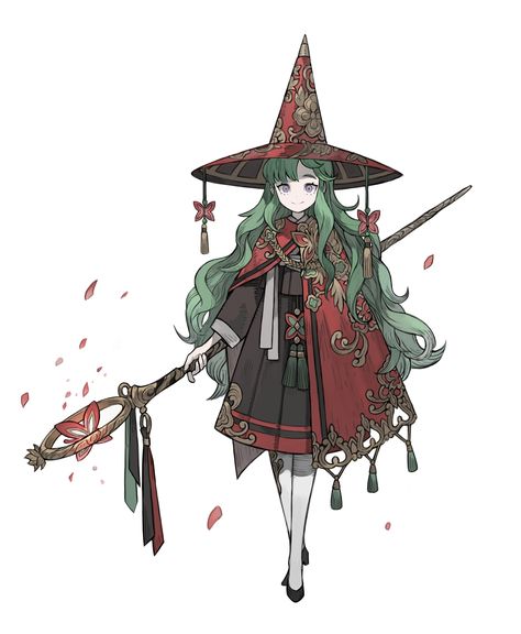 Witch Drawing, Witch Characters, Fantasy Witch, Anime Witch, Witch Design, Character Designer, 캐릭터 드로잉, Witch Art, Arte Fantasy