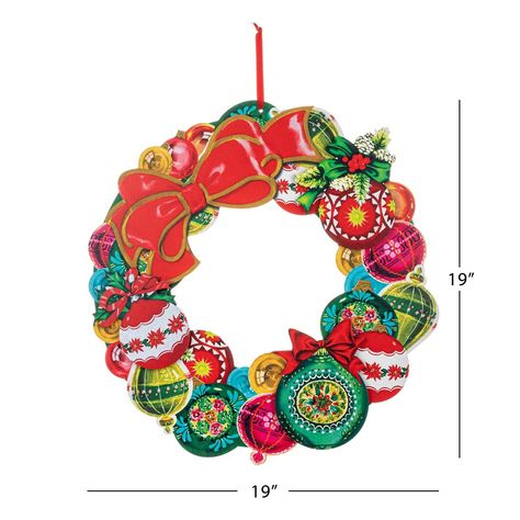 Paper wreath diy christmas