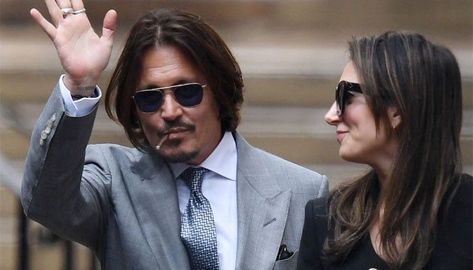 Johnny Depp and His Former U.K. Lawyer Joelle Rich Break Up After Brief Romance Joelle Rich, Debbie Depp, Vanessa Paradis, Winona Ryder, Lily Rose Depp, Amber Heard, Kate Moss, Johnny Depp, Square Sunglasses Men