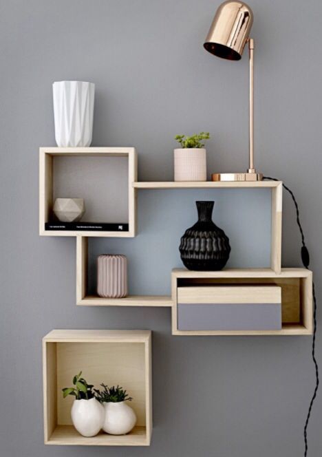 Ultra-Modern Shelving Systems Geometric Shelf, Loose Furniture, Geometric Furniture, Spring Interiors, Hiasan Bilik Tidur, Deco Salon, Shelf Display, Design Del Prodotto, Bedroom Designs