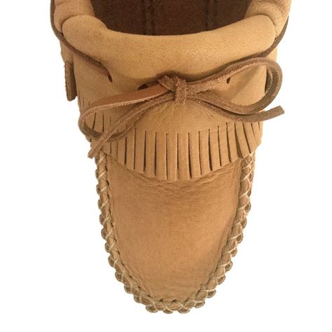 Women's Rubber Sole Genuine Moosehide Leather Ankle Fringe Moccasins – Leather-Moccasins Fringe Moccasins, Moccasin Flats, Moccasin Shoes, Work Socks, Moccasins Shoes, Moccasins Slippers, Leather Moccasins, Handmade For Sale, Leather Fringe