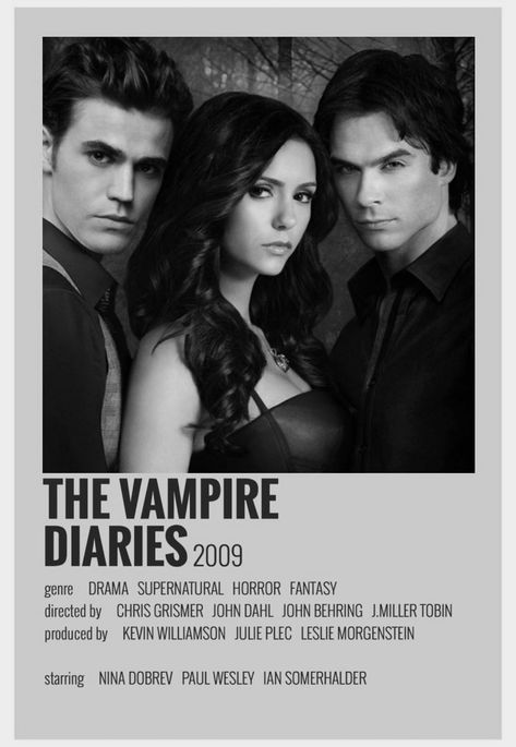 Vampire Diaries Polaroid, Caroline Movie, 2000s Posters, Grunge Posters, Vampire Diaries Poster, Vampire Diaries Movie, Film Posters Minimalist, Diary Covers, Film Posters Vintage