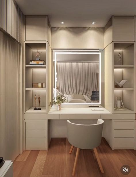 Dressing Room Decor, Dream Closet Design, Dressing Table Design, Luxury Closets Design, Bedroom Door Design, Bedroom Dressing Table, Bedroom Decor Design, Bedroom Furniture Design, Room Design Bedroom