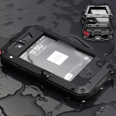 Security Gadgets, Waterproof Phone Case, Apple Iphone 4, Waterproof Phone, Apple Iphone 5, Hard Phone Cases, Phone Bags, Water Proof Case, Mobile Phone Accessories