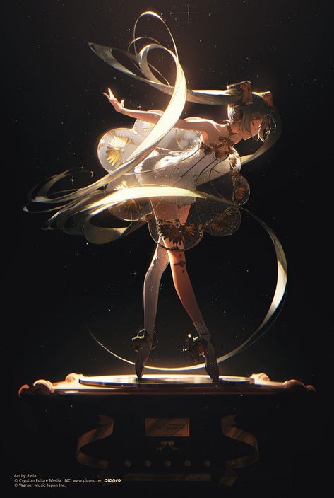 Dancing Reference, Miku Hatsune, 판타지 아트, Project Sekai, Hatsune Miku, Anime Character Design, Aesthetic Art, Vocaloid, Amazing Art