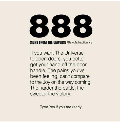 888 Meaning, 888 Angel Number, 888 Angel, Angel Number 888, Conscious Mind, Law Of Attraction Love, Signs From The Universe, Angel Number Meanings, Secret Quotes