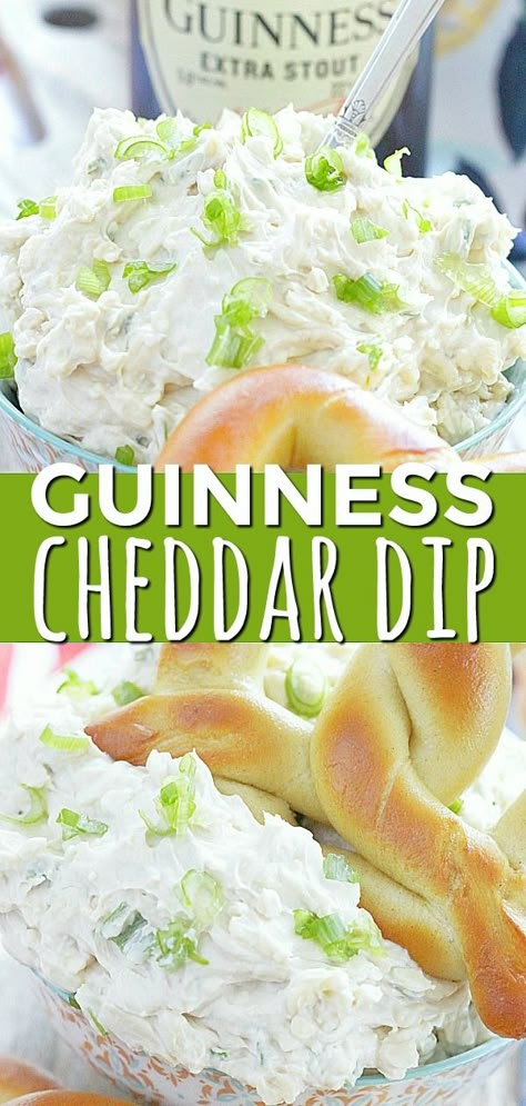 Irish Appetizers, St Patrick's Day Appetizers, St Patrick Day Snacks, St Patricks Food, Cheddar Dip, St Patrick's Day Food, St Patrick's Day Recipes, St Patricks Day Food, Irish Food