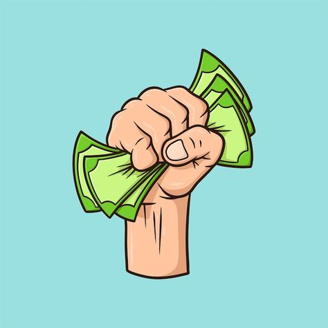 Holding money cartoon vector illustratio... | Premium Vector #Freepik #vector #pay-money #giving-money #money-hand #money-cartoon People With Money, Money Cartoon, Money Clipart, Holding Money, Money Drawing, Actors Illustration, Cute Braces, Indian Flag Wallpaper, Hands Icon