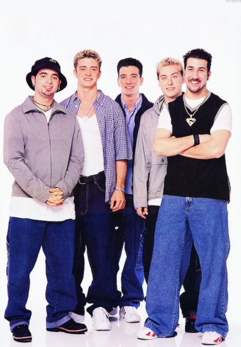 If NSYNC ever does a reunion tour I will be there ??? This I promise you  I will always be an NSYNC fan >>> Nsync 2000s Fashion, Nsync Aesthetic Wallpaper, Nsync Reunion, 2000s Fashion Men, Nsync Celebrity, Grunge Outfits Winter, Justin Timberlake Nsync, Nsync Magazine, Joey Fatone