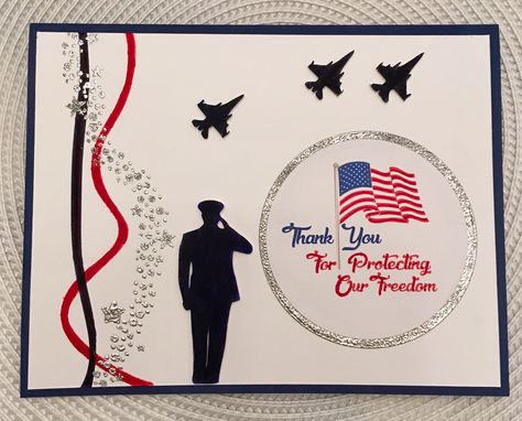 Veterans Day Card - Wonder by Mandy Grund stamp Veteran Poster Ideas, Veteran Day Cards, Veteran Cards Ideas, Veterans Cards Ideas, Diy Veterans Day Cards, Veterans Day Card Ideas, Veterans Day Cards Handmade, Cards For Veterans, Veterans Cards