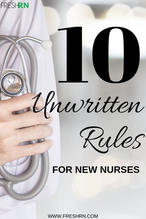 You won’t learn this in nursing school, but your life will be so much better once you read (and follow) this list. These 10 unwritten rules for nurses might seem like common sense, but someone had to say them. Thought Positive, Nursing Essay, Unwritten Rules, Nursing Motivation, New Grad Nurse, Strategic Management, Nursing Student Tips, Nurse Inspiration, Pharmacology Nursing