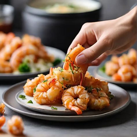 Make delicious and crispy Tempura Shrimp in An Air Fryer with this easy recipe. Perfect for a tasty and wholesome meal. Tempura Air Fryer, Fry Shrimp, Tempura Shrimp, Shrimp Dip, Shrimp Tempura, Air Fryer Recipe, Fried Shrimp, Air Fry, Pie Plate