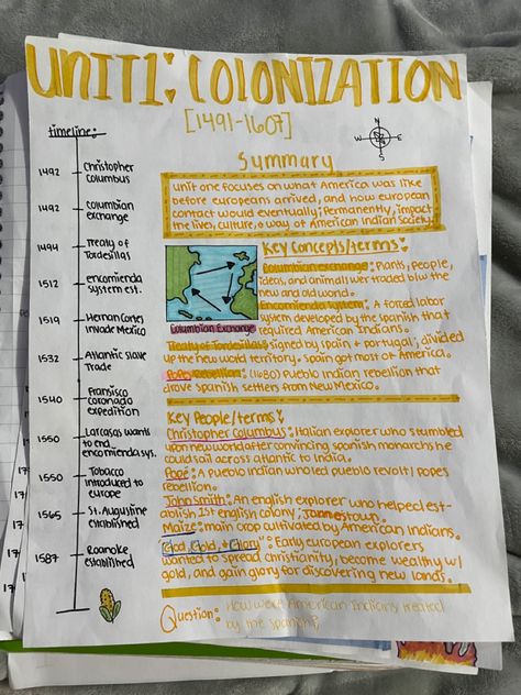 Apush Unit 2 One Pager, Apush Period 2 One Pager, Apush Period 1 One Pager, Ap Human Geography Notes Unit 1, Apush Unit 1 Notes, Ap Government Notes Aesthetic, Ap Bio Aesthetic, Apush One Pager, Apush Notes Period 1