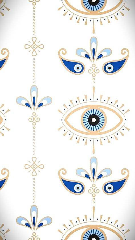 Psalm 59, Psalm 140, Evil Eye Wallpaper, Greek Decor, Psalm 143, Evil Eye Art, Mandala Wallpaper, Space Phone Wallpaper, Phone Background Patterns