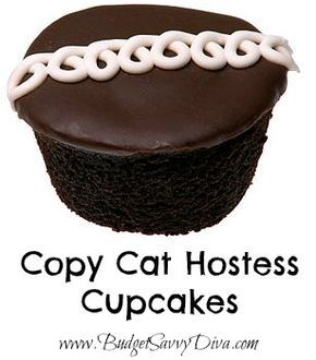 Pastel, Hershey Chocolate Frosting Recipe, Hostess Cupcake Recipe, Frost Cupcakes, Hostess Cupcakes, Cupcake Day, Cakes To Make, Chocolate Frosting Recipes, Little Debbie