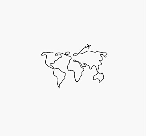 One Line Travel Tattoo, Simple Tattoos Travel, Travel Symbols Tattoo, Drawing Ideas Travel, Minimalist Travel Tattoo Men, Minimalistic Drawing Ideas, Travel Line Tattoo, Fine Line Tattoo Traveling, Travel Aesthetic Tattoo