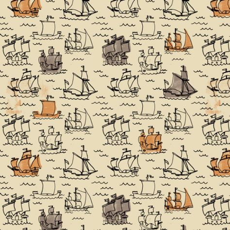 Mike Lowery GREAT. Mike Lowery, Pirate Pattern, Lilla Rogers, Nautical Pattern, Whatsapp Wallpaper, Pretty Patterns, Pirate Ship, Photo Images, Textile Patterns