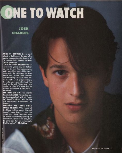 Josh Charles 90s, Dps Boys, Josh Charles, Sean Leonard, Robert Sean Leonard, Ian And Mickey, Oh Captain My Captain, Captain My Captain, John Waters