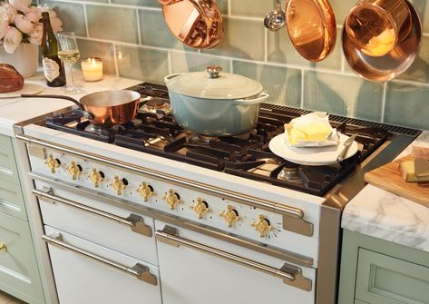 AGA Ranges | ELISE 36 48 Inch Range, Aga Stove, Aga Range, Convection Cooking, Kitchen Appliances Luxury, Organic Kitchen, Dual Fuel Ranges, Interior Design Boards, Steel Racks