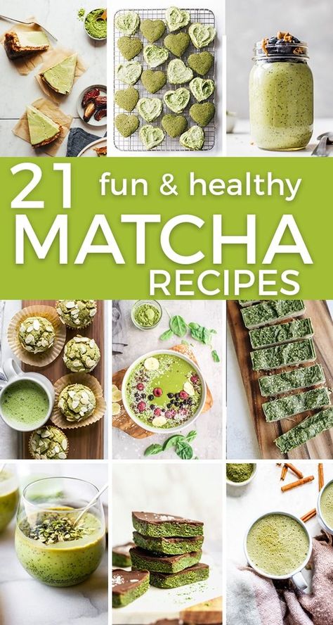 Matcha Breakfast, Matcha Dessert Recipes, Matcha Muffins, Matcha Green Tea Recipes, Matcha Recipes, Matcha Green Tea Latte, Matcha Dessert, Smoothie Fruit, Green Tea Recipes