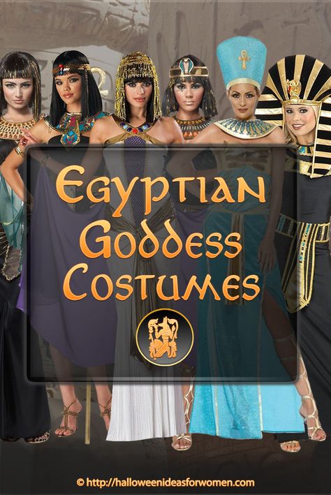 Egyptian Goddess Costume Walk Like an Egyptian in One of These Stunning Goddess Costumes Egyptian Queen Costume Plus Size, Diy Cleopatra Outfit, Eygptain Goddess Costume, Egyptian Dress Up, Egyptian Cosplay Woman, Nefertiti Costume Diy, Egyptian Halloween Costume Women, Diy Egyptian Goddess Costume, Diy Cleopatra Halloween Costume