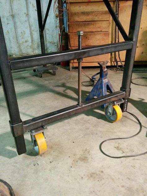 Welding Bench, Welding Table Diy, Cool Welding Projects, Welding Tables, Welding Crafts, Welding Cart, Welding Shop, Metal Fabrication Tools, Welding Art Projects